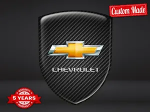 Chevrolet Emblèmes Silicone Auto Sport Qualité Pro